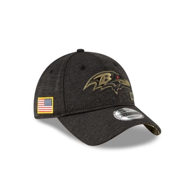 Sapca New Era Baltimore Ravens NFL Salute To Service 9TWENTY Adjustable - Negrii